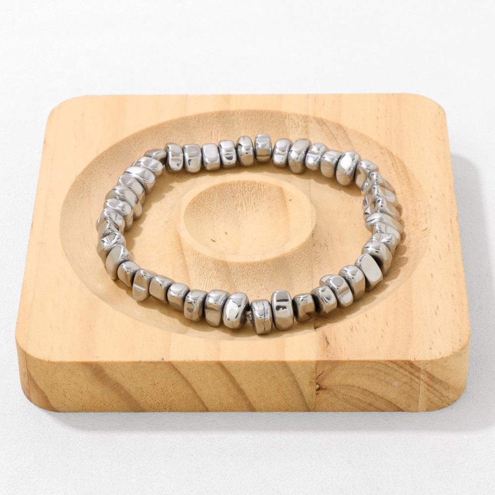 JYL TS Bracelet Men's  Double Layer Sparkling Stone Bold Enhances Charm And Radiance