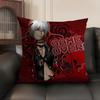 The DDevil May Cry Cushion Cover Natural Linen Organic Fabric DoubleSided Printing Sofa Home Decor Gift Pillow Case