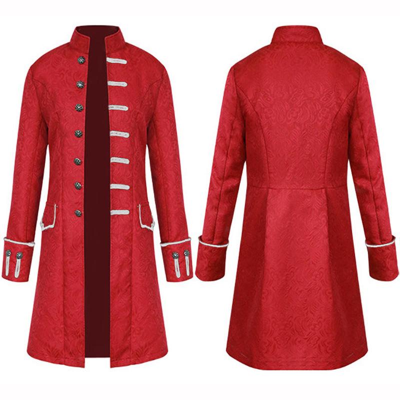 Herren Kinder Trenchcoat Hemd Vintage Prinz Übermantel Mittelalterliche Renaissance Jacke Viktorianisch Edwardianisch Cosplay Kostüm