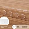 50Pcs Silicone Door Stopper Handle Bumpers Stickers Adhesive Anti-Collision Furniture Refrigerator Door Cabinet Protective Pads