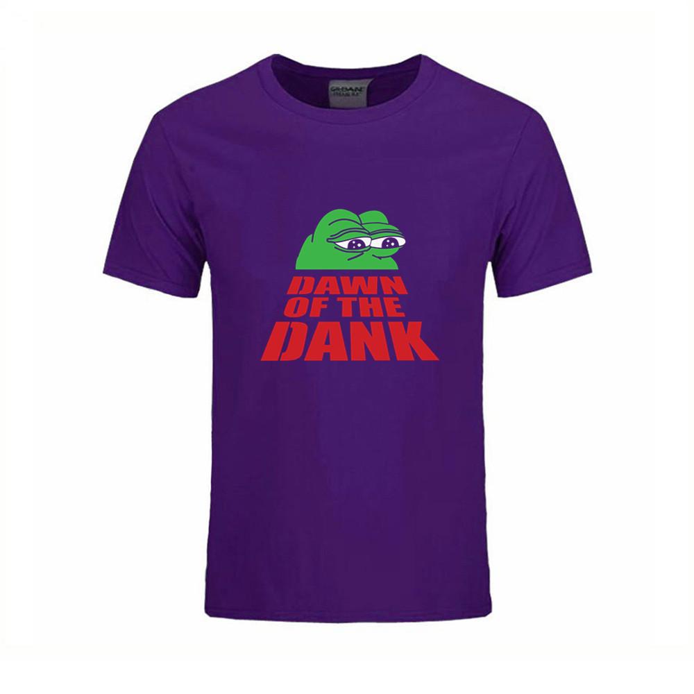 Hip Hop Cool Cute Dawn Of The Dank Men T Shirt Summer Anime T Shirts