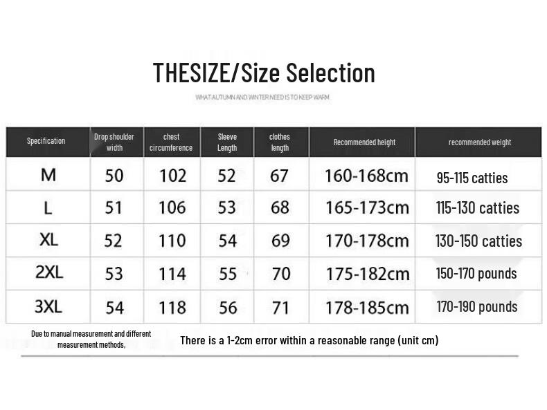 Men's Fleece Lined Thickened Pullover Sweatshirt