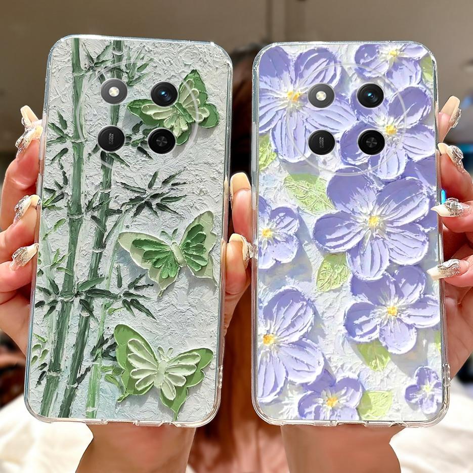 For Honor X9C Case Magic 7 Lite BRP-NX1 New Luxury Painted Cover Soft Slim Phone Case For Honor Magic7 Lite HonorX9C Smart Shell