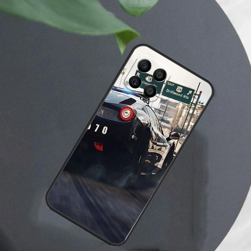 Police Car For Honor Magic 7 Lite 6 5 8 Pro Case For Honor 200 400 70 90 X8c X8b X9a X9b X9c X9d Win RT