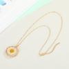 Daisy Pendant Necklace Pendant Earrings Studs Earrings Daisy Jewelry Set Party Jewelry Accessories Gift for Women Girls