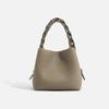 2025 New Niche High-end Vegetable Basket Fashionable Woven Bucket Bag Commuter Portable Single-shoulder Diagonal