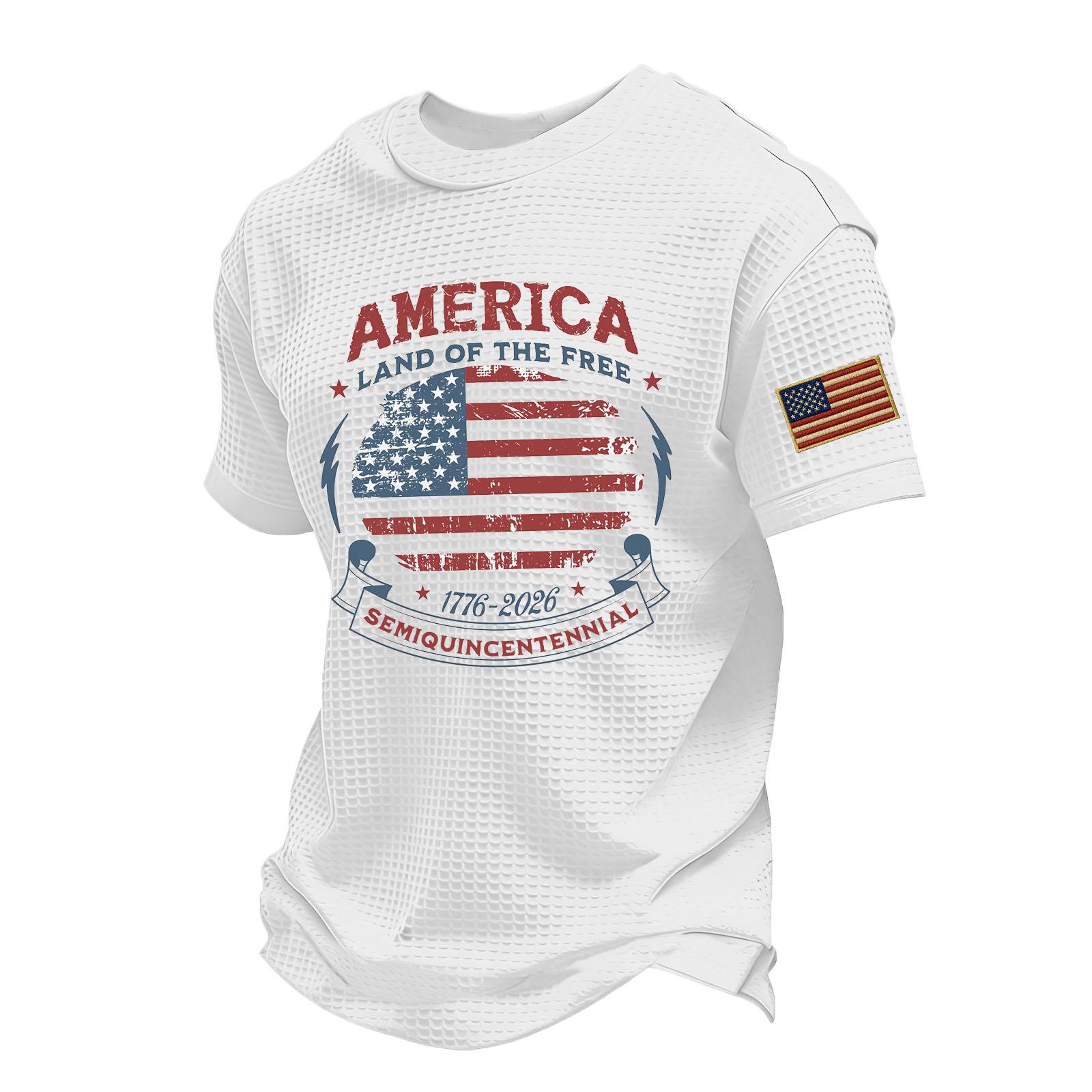 

Men s Casual Round Neck Lightweight Breathable Short-Sleeve Top XL білий
