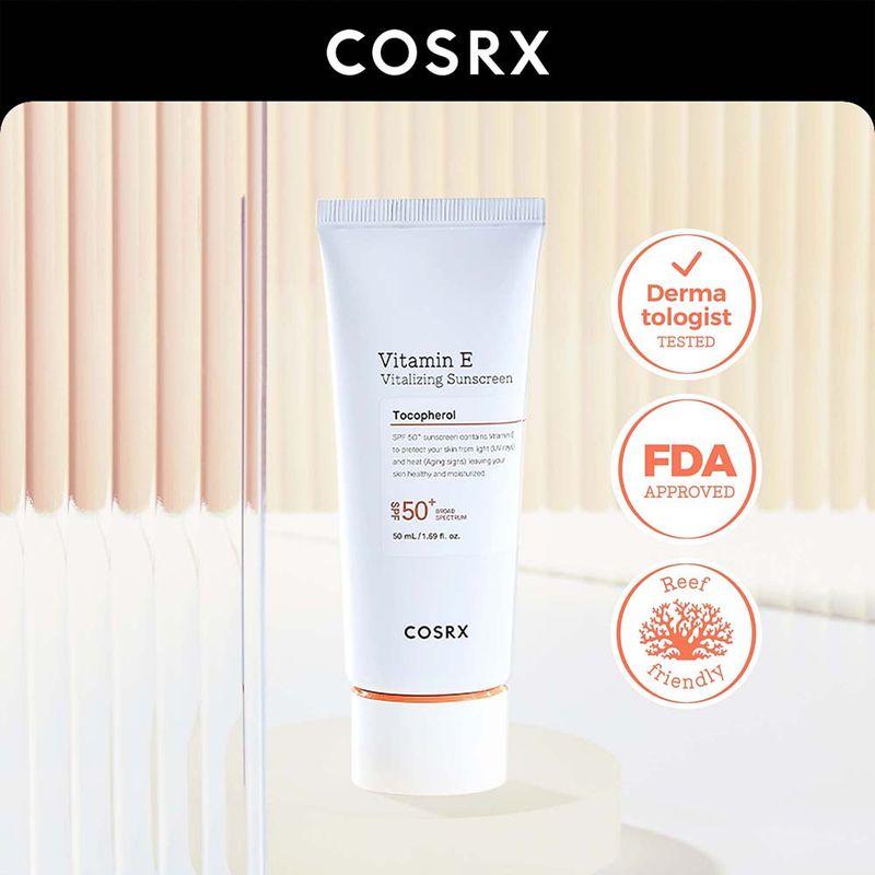 [COSRX] Vitamin E Vitalizing Sunscreen 50ml