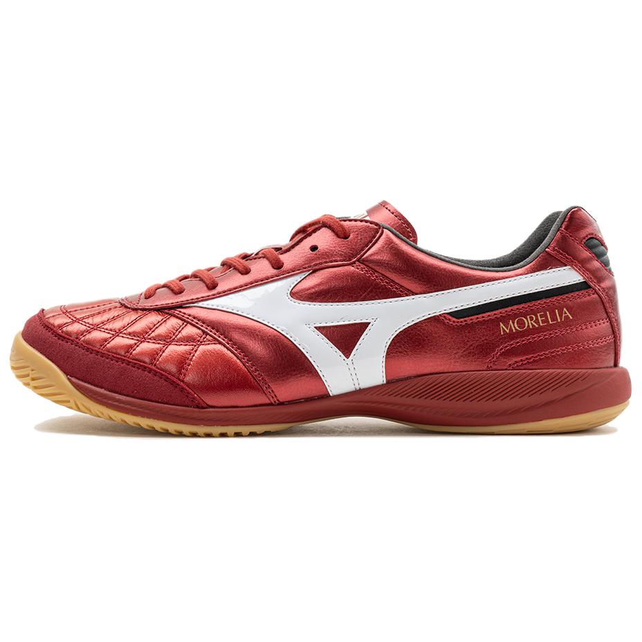 Mizuno Morelia Sala Comfortable Fashion Soccer Shoes Men sneakers Red Q1GA250260 40