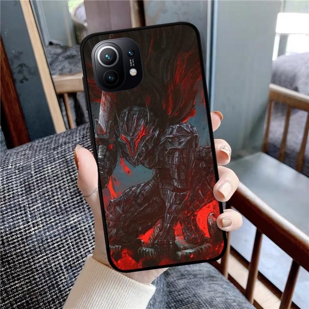 Anime Berserk Guts Phone Case For Samsung S 20 21 22 23 Plus Ultra For Redmi Note 8 9 10 11 For Huawei Y 5 6 9