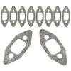 10pcs Exhaust Muffler Gasket For Husqvarna 235 236 240 235e 240e Gas Chainsaw OEM 530054884