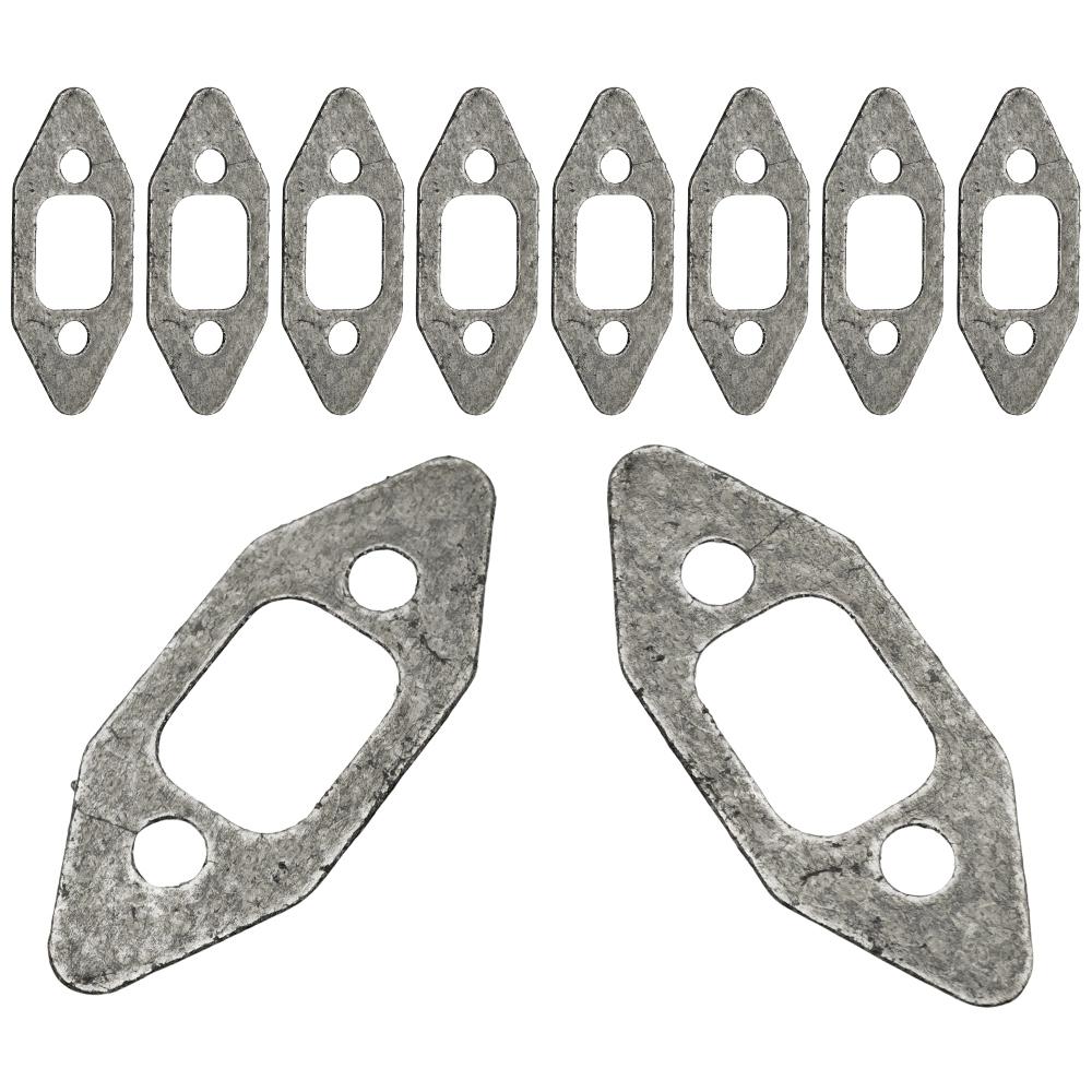 10pcs Exhaust Muffler Gasket For Husqvarna 235 236 240 235e 240e Gas Chainsaw OEM 530054884