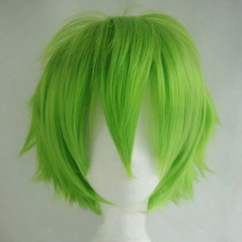 Silkyjoy Universal Cos Wig, 30Cm Face-Flattering Short Hair With Flipped Ends, Multiple Colors Available