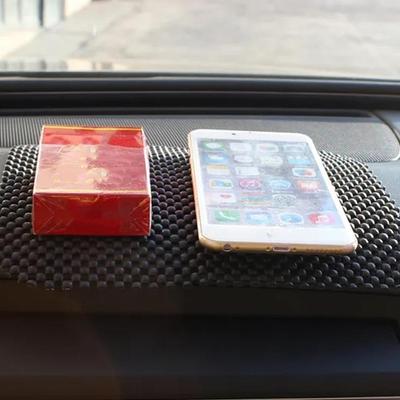Car Dashboard Sticky Anti-Slip PVC Mat Auto Non-Slip Sticky Gel Pad For Phone Sunglasses Holder Car Styling Interior 17x19cm