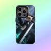 F-Final F-Fantasy V-VII Cloud Phone Case For iPhone17,16,15,14,13,12,11 Plus,Pro Max Colored Silver Phone Case
