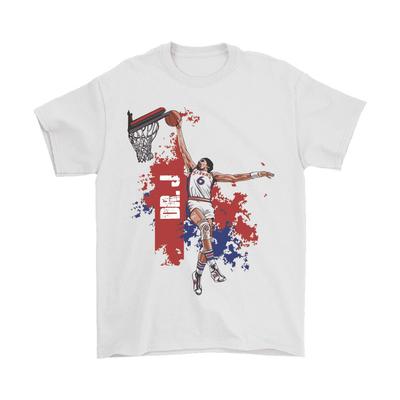 Julius Erving Men T-shirt White Short Sleeve All S To 5XL JJ4384 Unisex T-Shirt