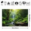 1Pcs Green Forest Landscape Natural Scene Decoration Background Spring Backdrop Decorations For Photo Studio Photo Booth Party