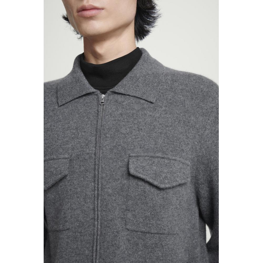 Cos Japan Pure Kashimiya Zip Up Overshirt