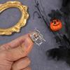 5 Piece Halloween Skull Arachnid Hair Clip Zinc Metal Costume Hair Accessories For Kids Adults Party Cosplay