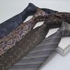 Men's 8cm Jacquard Polyester Tie - Business Formal and Casual High-Class Style