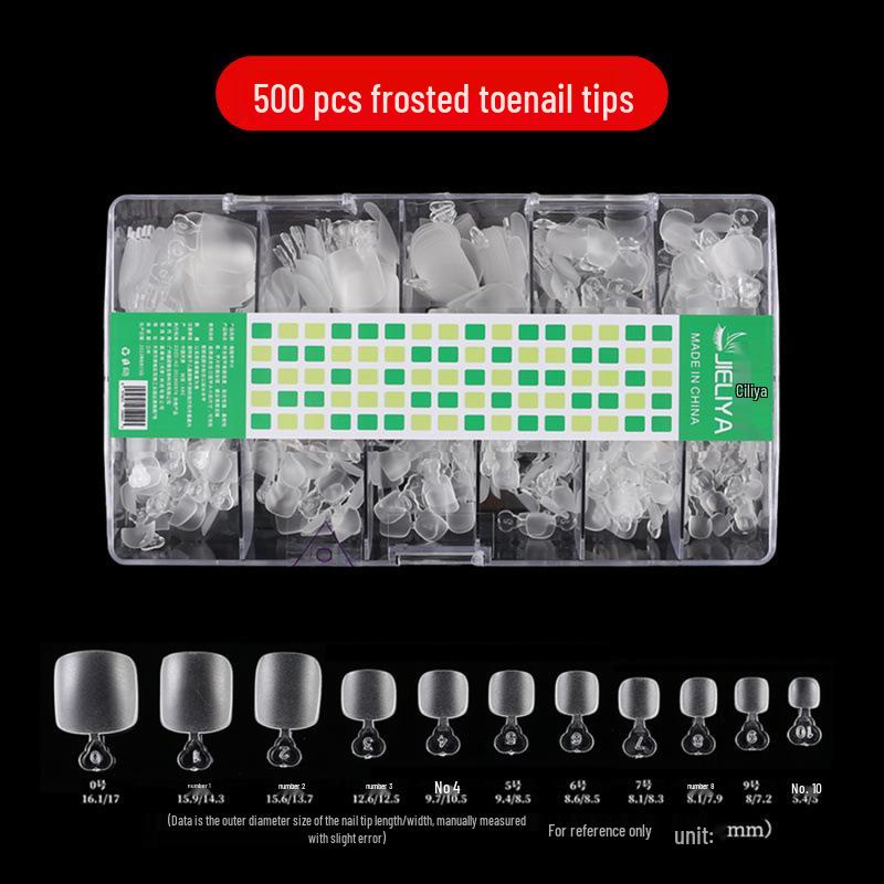 Frosted Ultra-Thin Traceless Full Cover Toenail Patch
