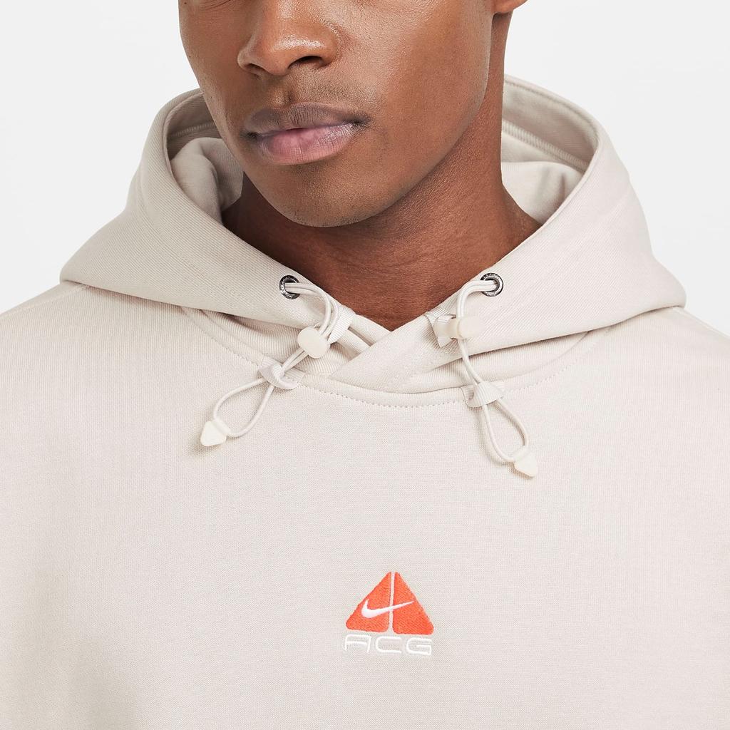 Nike ACG THERMA-FIT Fleece Pullover Hoodie 'Light Orewood Brown' Men's DH3087-104