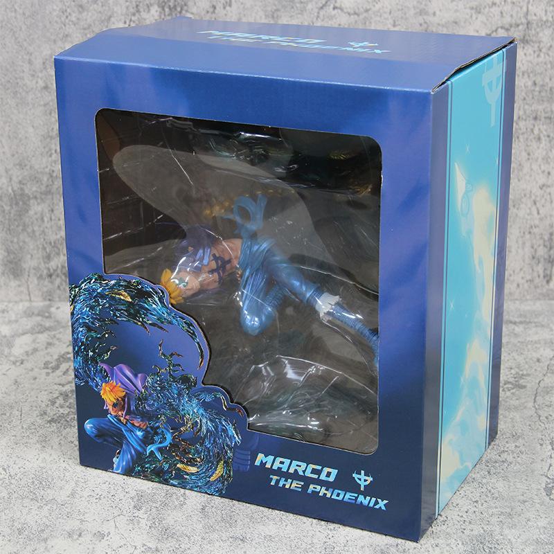 One Piece figure flying Marco undead bird white beard One Piece group two-dimensional animation figure model gift