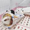 Guinea Pig Hideout, Pet Tunnel With Acrylic Shaping Ring, Crystal Velvet Fabric Interior, Clip Guinea Pig Houses Accessories For Rabbit, Kitten, Small