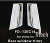 Ford Ecosport Rear Window Bright Strip - Modified Side Trim Decoration