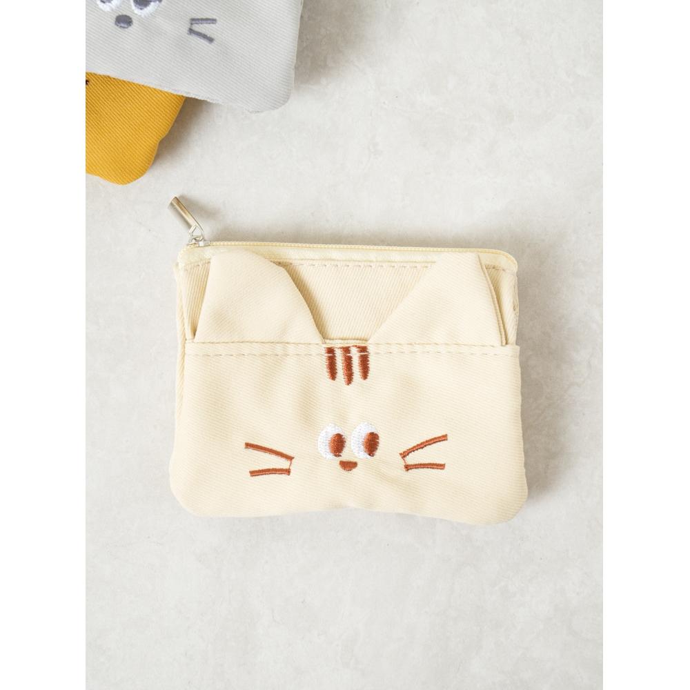 

Daiso Animal Shape Foldable Pouch Yellow animal (rabbit)