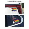 Reflective car stickers Everyone is Welcome Here - Waterproof Vinyl Sticker LGBTQ Progress Pride Flag Decorative accessories