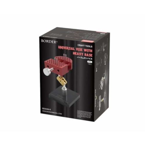 

Border Model Металлические универсальные тиски, Красные, для пластиковых моделей (BD0099-R)