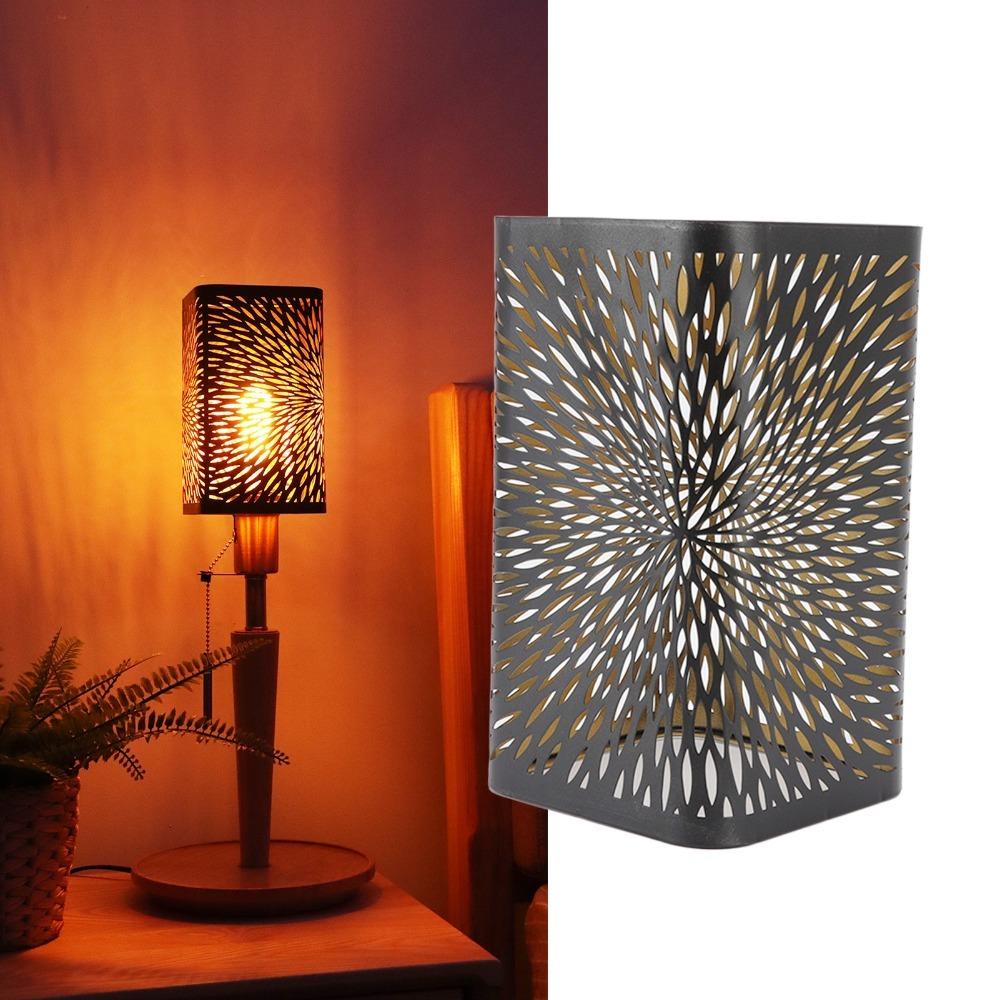 

Geometric Pattern Lamp Cover Iron Small Lamp Shades Modern Chandelier Lamp Shades Floor Light Firework Pattern