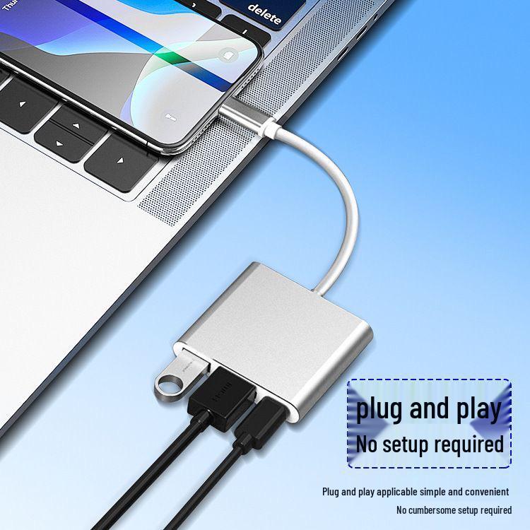 USB-C to HDMI Multiport Hub with USB 3.0 and Type-C Docking Station