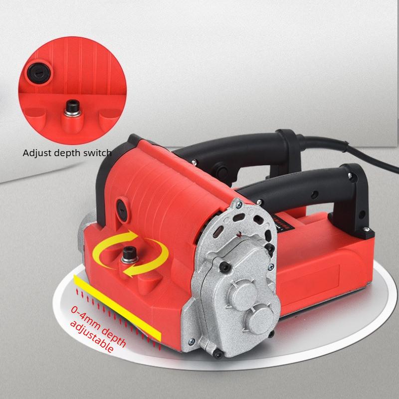 Universal No Dead Angle Dust-free Wall Planer Putty Wall Peeling Shovel Wall Grinding Old Wall Renovation White Ash Rough Planer