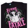The Bride Of Frankenstein Unisex Adult Femme Fatale T-Shirt
