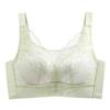 Thin Adjustable Women's Big Breasts Show Small Upper Support Lace Collection Breast Anti-sagging No Steel Ring Gathering Bra 11