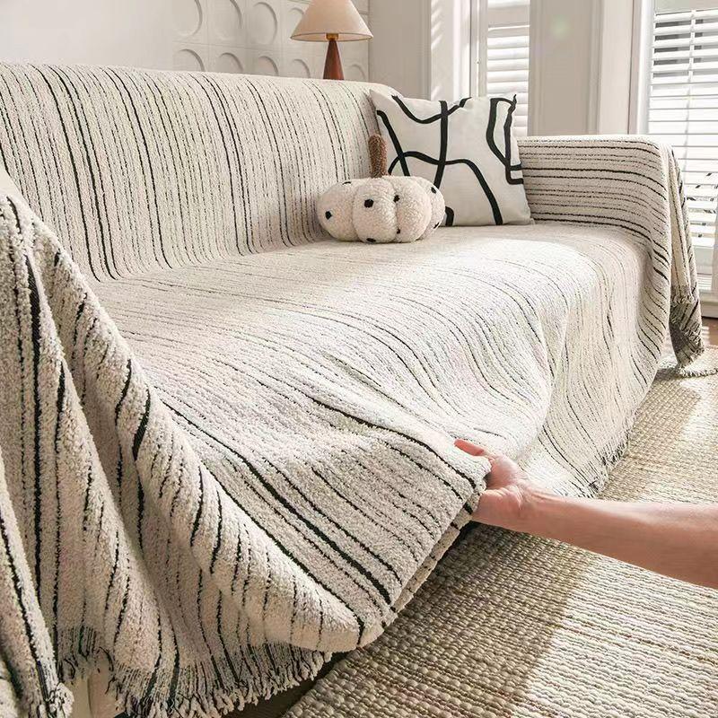 

Полотенце для дивана Arctic Velvet Four Seasons Простой и высококачественный чехол для дивана Ткань для дивана Чехол для дивана Одеяло для дивана 180*130cm