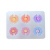 6 Cavity Baking Mold Daisy Shape Silicone Cake Mousse Mould Food-grade Diy Mold Kitchen Baking Tools