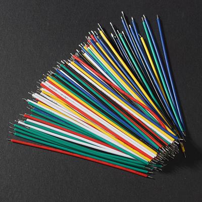 120PCS High-Quality Electronic Wire 6 Color Jumper Kit for DIY Electronics, 24AWG Tinned Wire Set,PCB and Breadboard Cable Wire