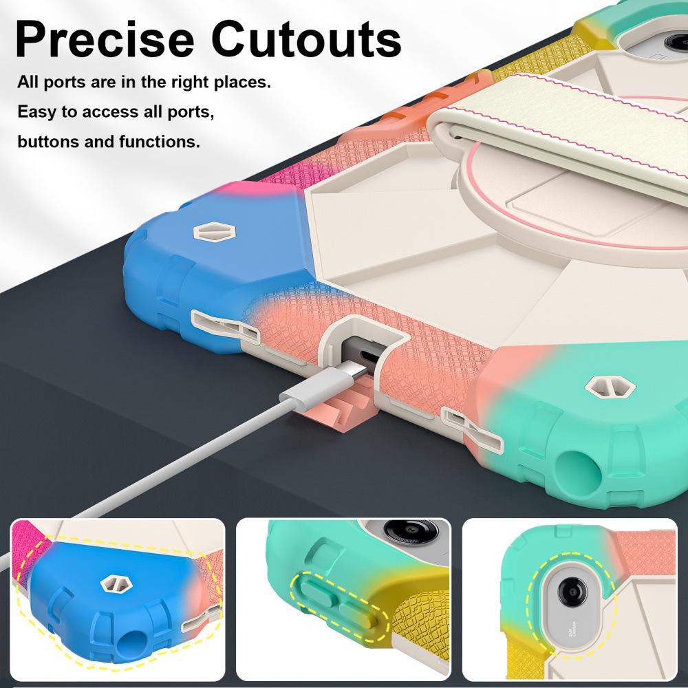 Lenovo Xiaoxinpad M11 Drop-proof Case with 360° Rotating Stand & Hand Strap
