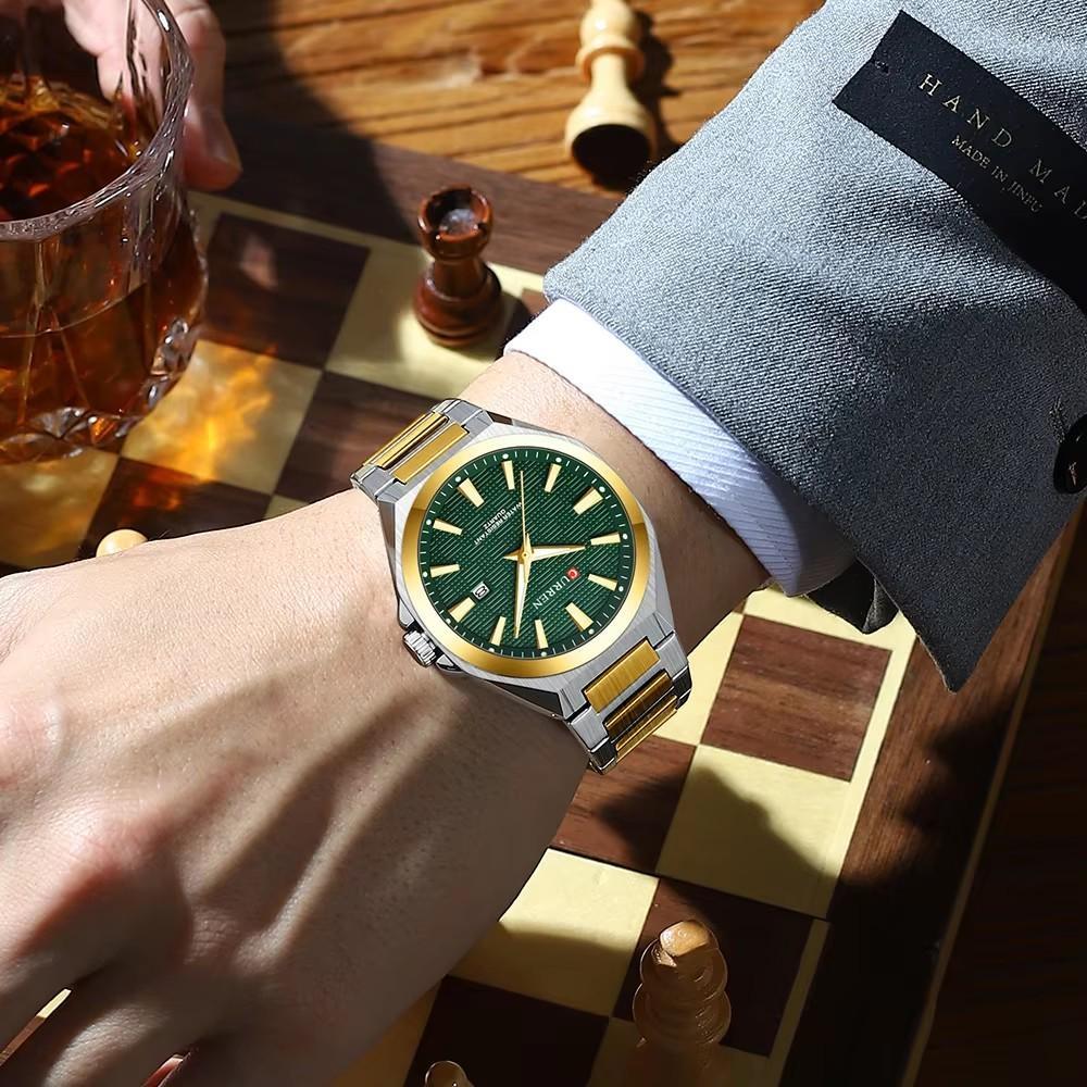 CURREN Fashion Quartz Clock Waterproof Luminous Date Stainless Steel Watches For Men Luxury Business Wristwatch