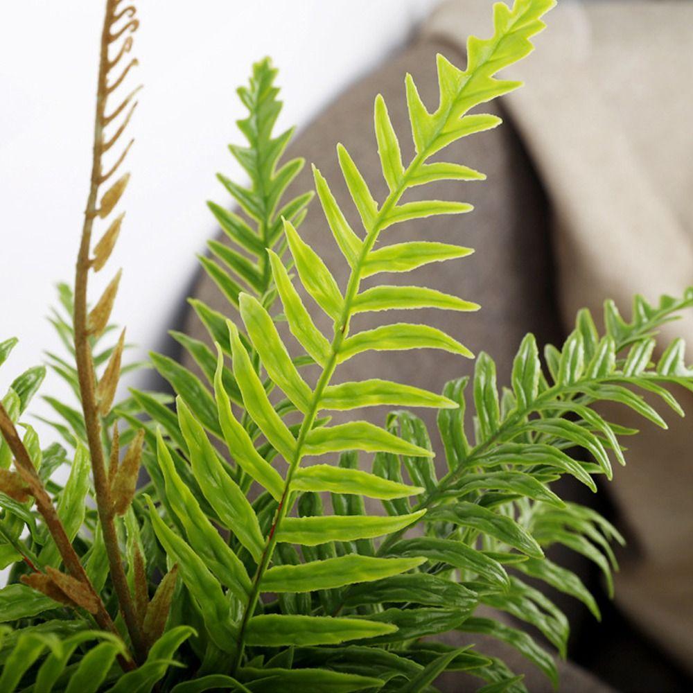 Tropical Plants Green Leaves Plants Real Touch Fake Plants Outdoor Indoor Decor