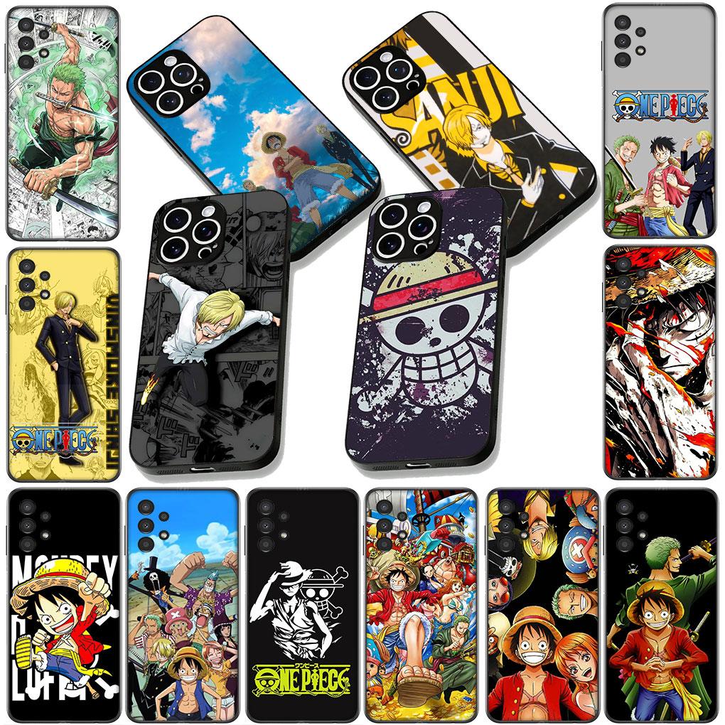 for Motorola Moto Edge 50 30 Fusion 40 NEO Ultra Pro E14 G20 E15 G35 G84 G13 G53 Case Comics Sanji One Roronoa Zoro Piece Luffy