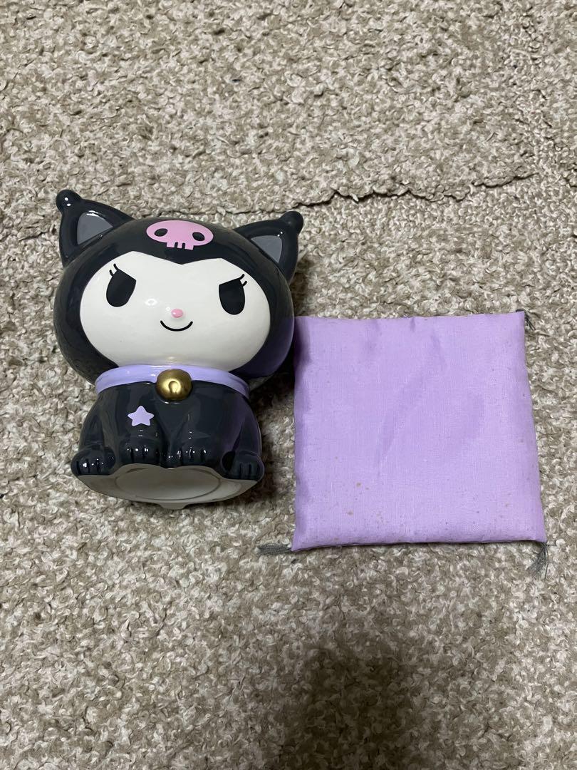 

[Б/У] Копилка-кошка Sanrio Kuromi керамика