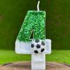 Creative Football Digital Birthday Candles