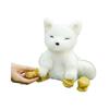 Fox Sitting Animal Posture Plush Toy Stuffed Doll Cartoon Style Children Gift