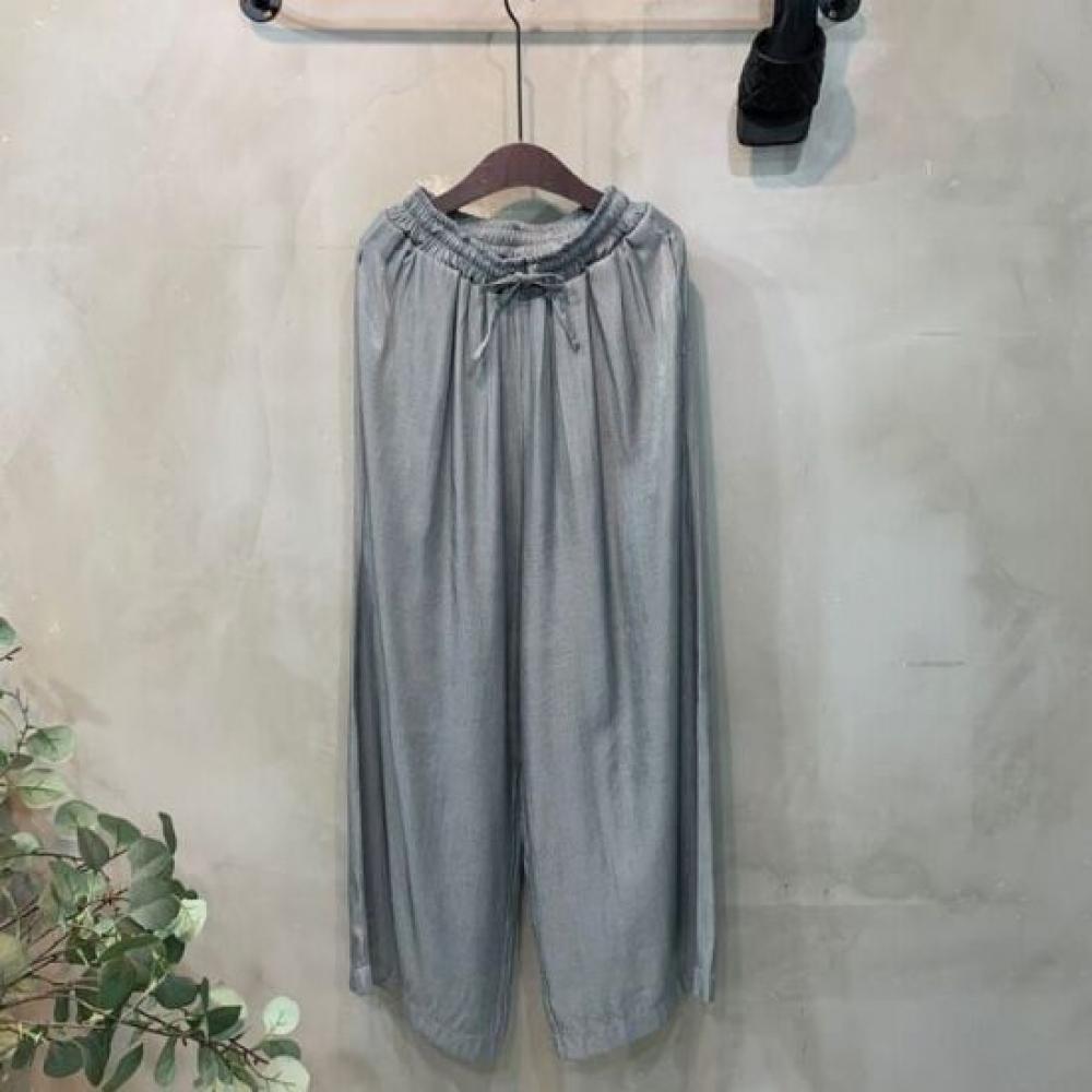 C S In The Room Women tenCel bandIng Wide pantS 3Color