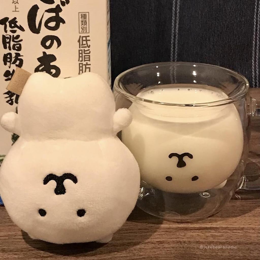 Kawaii 200Ml Double Wall Borosilicate Glass Mug Self Mocking Bear With Handle Coffee Juice Cup For Home School Students Family