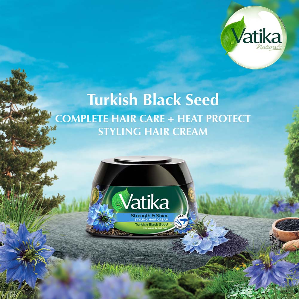 Hair Cream with Black Cumin - Vatika Dabur  - Make Your Hair Strenght and Shine